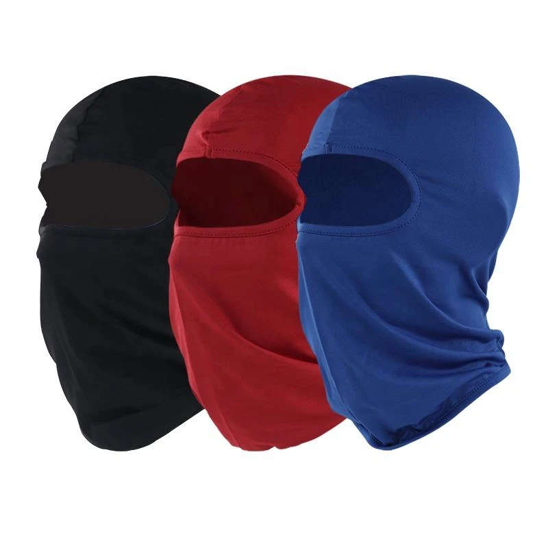 Balaclava de seda de leche cepillada